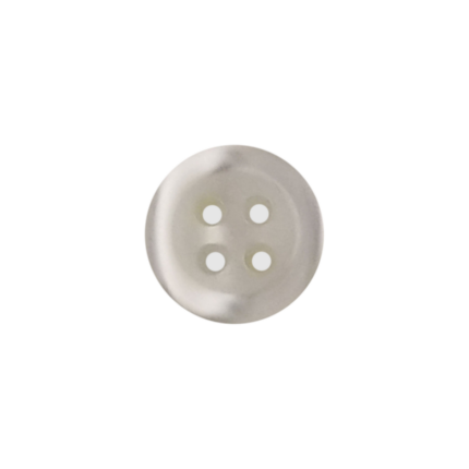 Pearl 4-Hole Button with Shiny Finish