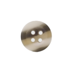 Multi Tone Brown 4-Hole Shirt Button with Matte Finish