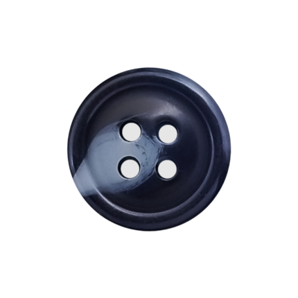20L (1/2") 4-Hole Menswear Button with Shiny Finish