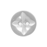 2-Hole Star Button with Shiny Finish