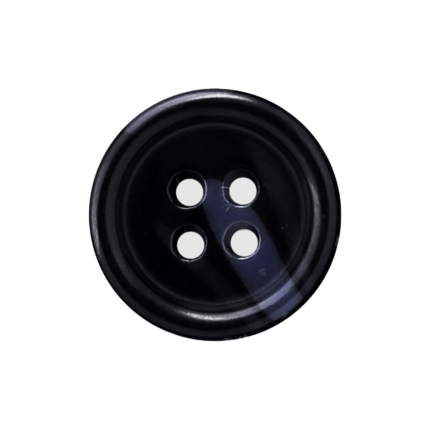 24L (5/8") 4-Hole Menswear Button with Shiny Finish