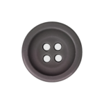 24L (5/8") 4-Hole English Rim Menswear Button with Shiny Finish