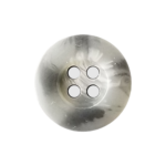 Marbled Gray 4-Hole Pants Button with Shiny Finish