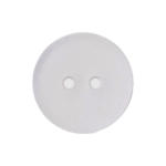 Rimless 2-Hole Backing Button with Frosted Finish