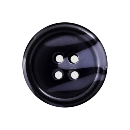 30L (3/4") 4-Hole Menswear Button with Shiny Finish