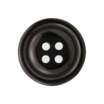 30L (3/4") Black 4-Hole Columbia Wabash Button