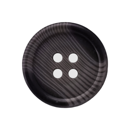 30L (3/4") 4-Hole English Rim Menswear Button with Shiny Finish