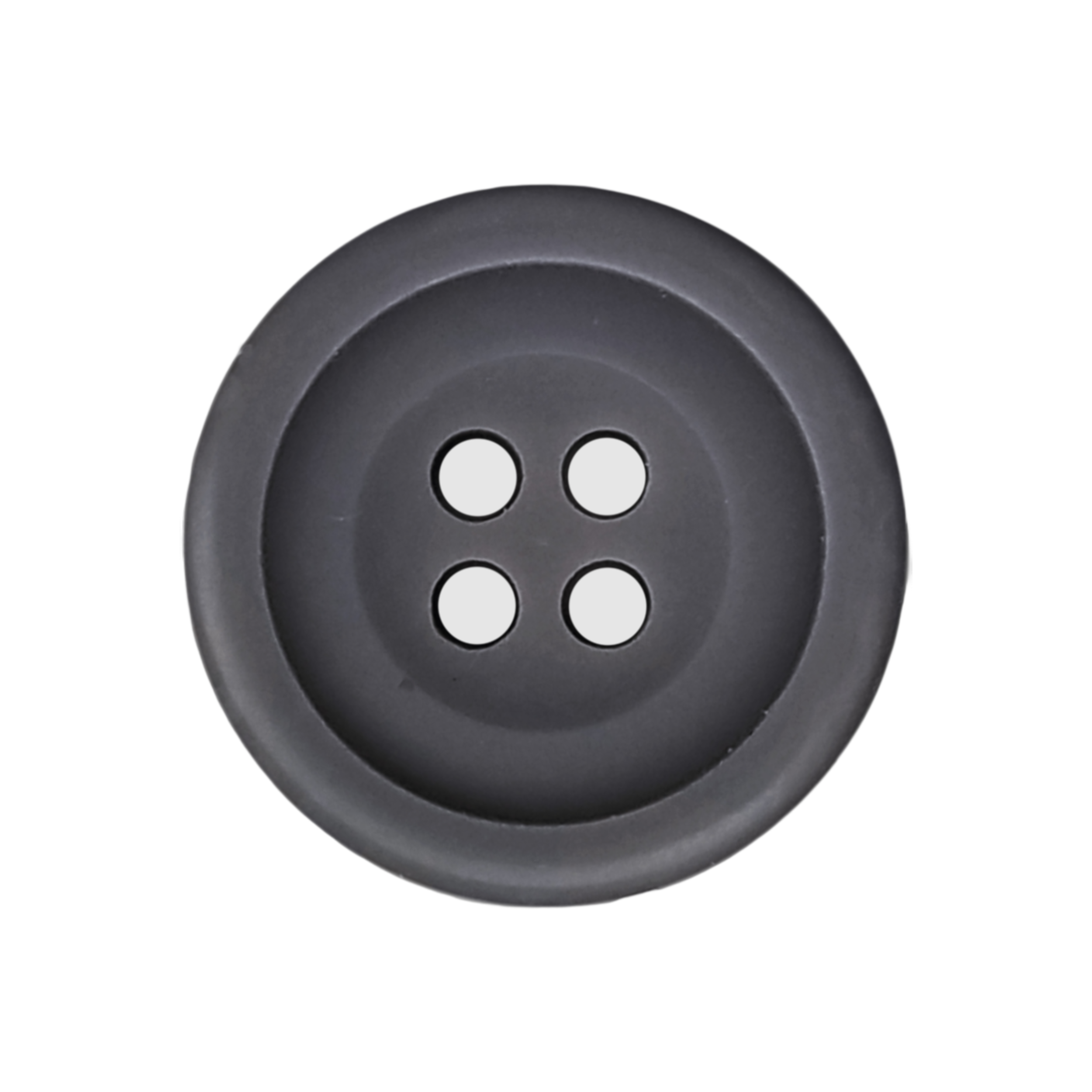 30L-3-4-inch-light-gray-4-hole-english-rim-menswear-button-with-shiny-finish-heits-wholesale-BDD032 30L (3/4") 4-Hole English Rim Menswear Button with Shiny Finish - Image 1