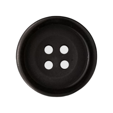 30L (3/4") 4-Hole English Rim Menswear Button with Shiny Finish