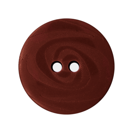 2-Hole Textured Swirl Button with Shiny/Matte Combo Finish