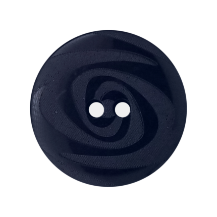 2-Hole Textured Swirl Button with Shiny/Matte Combo Finish