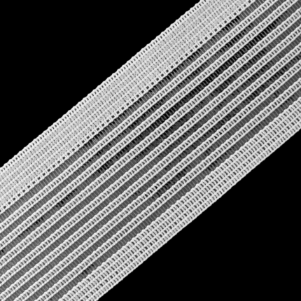 White 1+3/4" Monofilament Waistband