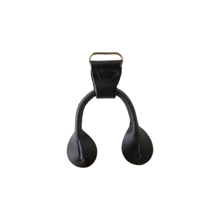 Black Child Size Double Button Ends