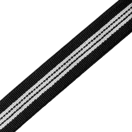 Suspender Elastic With White Back