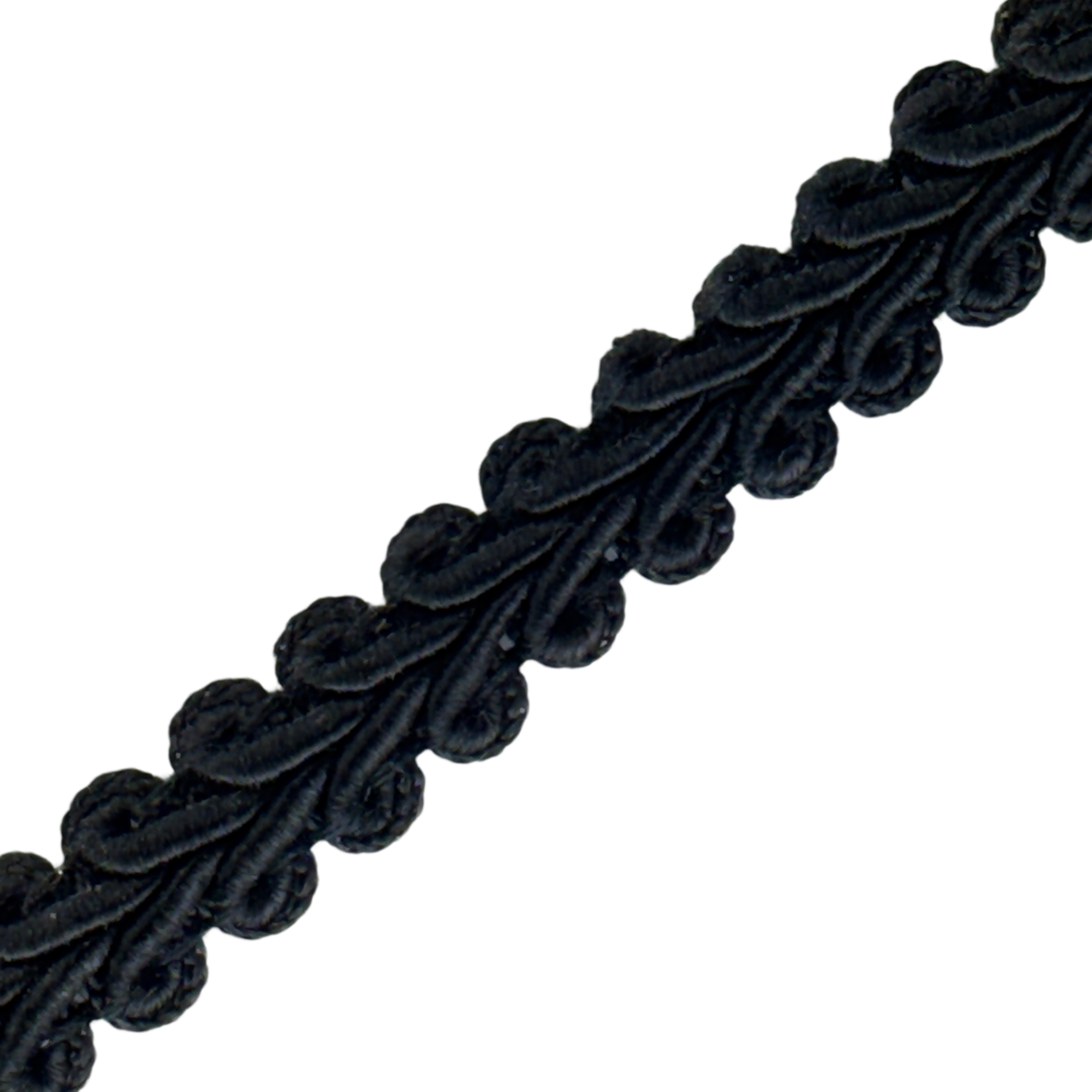 1-2-inch-black-braided-trim-heits-wholesale-AAD999 Black 1/2" Braided Trim - Image 1