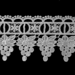 2+1/2" Grape Polyester Venise Lace