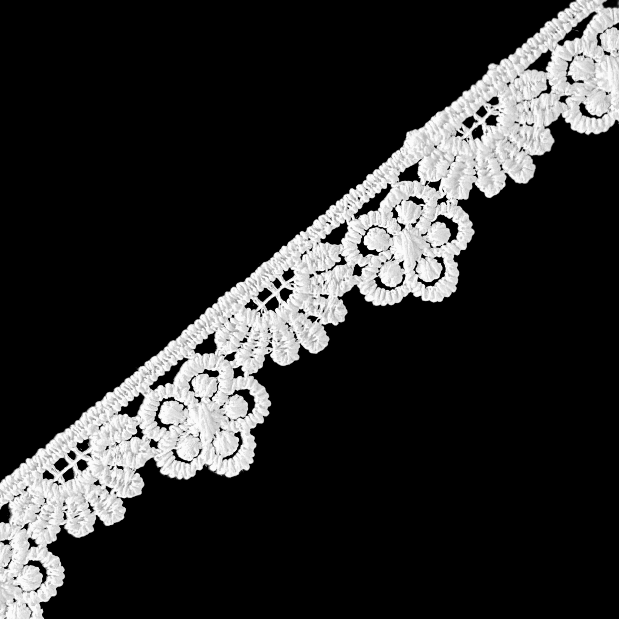 5-8-inch-white-dasiy-polyester-venise-lace-heits-wholesale-VFD777 Daisy Polyester Venise Lace - Image 1