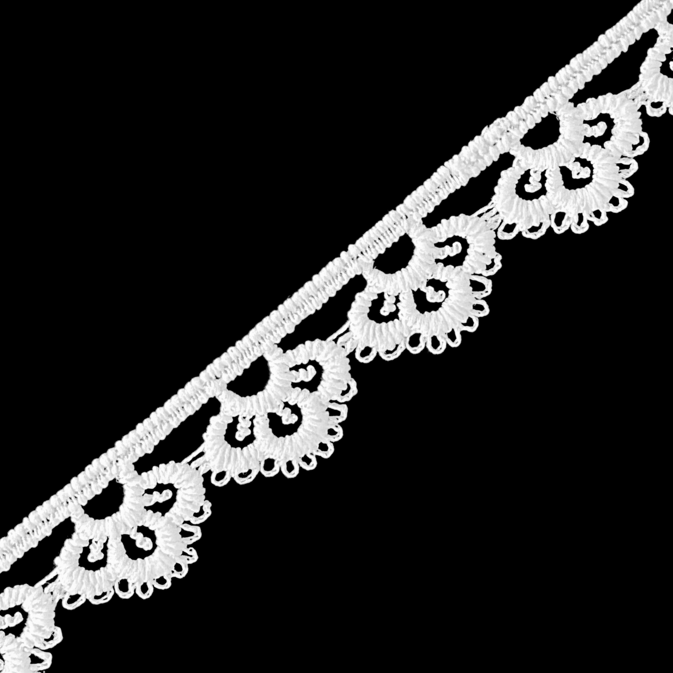 5-8-inch-white-fan-polyester-venise-lace-heits-wholesale-VFE777 Fan Polyester Venise Lace - Image 1