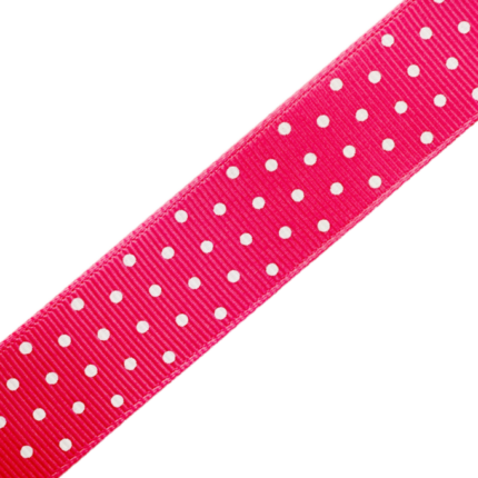 Swiss Dot Grosgrain Ribbon