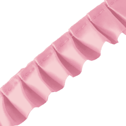 7/8" Box Pleated Satin Ribbon