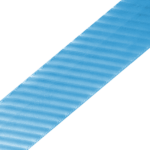 Turquoise 7/8" Diagonal Embossed Satin Ribbon