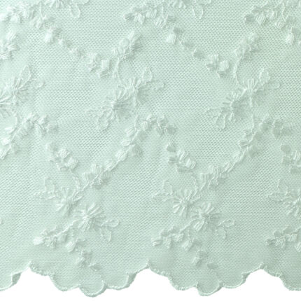 Scallop On Both Edges All Over Lace