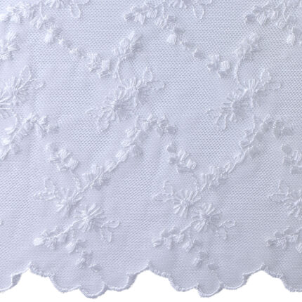 Scallop On Both Edges All Over Lace