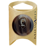 Milward Green Carded Light Brown 33mm (52L) Acrylic 4-Hole Statement Button