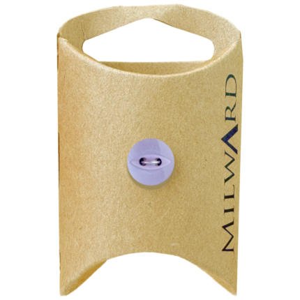 Milward Green Carded Polyester 2-Hole Fisheye Button