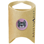 Milward Green Carded Pink 19mm (30L) Polyester 2-Hole Kitty Button