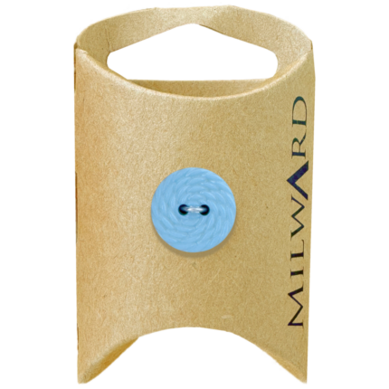 Milward Green Carded 15mm (24L) Nylon 2-Hole Rope Button