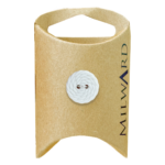 Milward Green Carded 15mm (24L) Nylon 2-Hole Rope Button