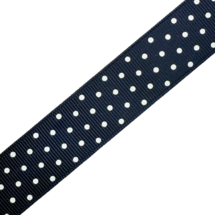 Swiss Dot Grosgrain Ribbon