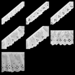 Size Assortment of the Ruffled Eyelet