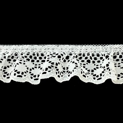 Wintery Ruffled Lace