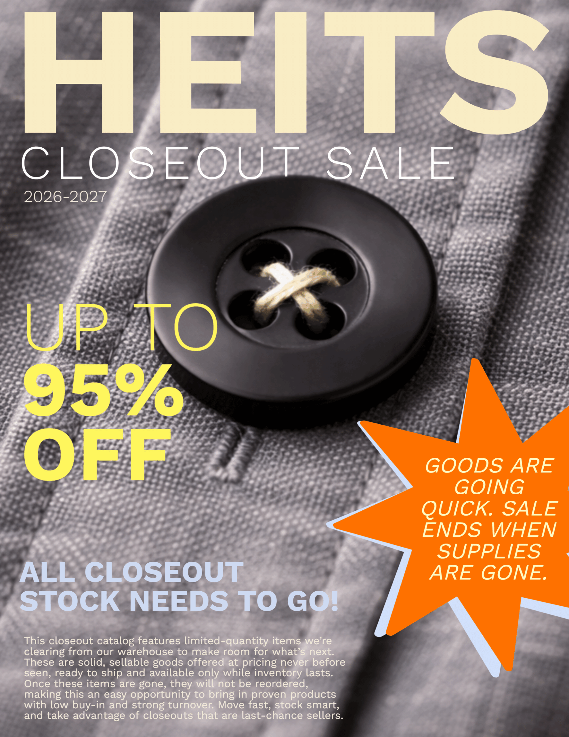2026 Closeout Catalog